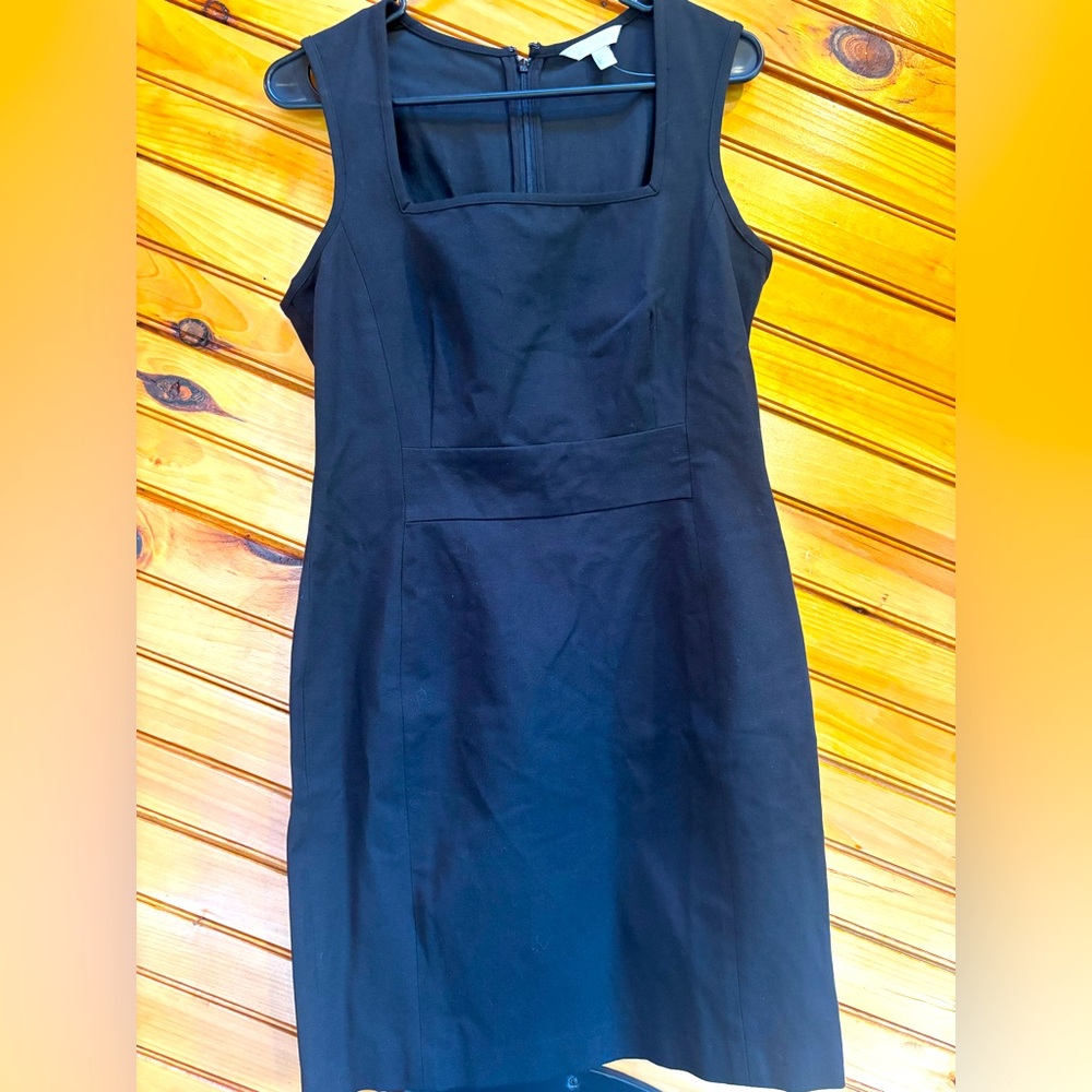 Banana republic square neck dress
